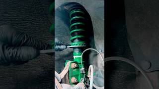 How To adjust ride height on true front coilovers ToyotaGT86 Shorts [upl. by Lucier]