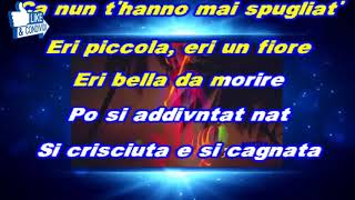 Daniele De Martino Ft Tony Colombo  Si Cagnata coro KARAOKE DEMO [upl. by Hermy617]