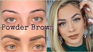 My Ombre Powder Brow Experience  Pricing amp Healing Process [upl. by Zetta]