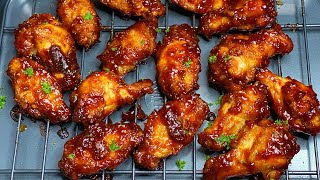 Easy Honey Barbecue Wings Recipe  TERRIANN’S KITCHEN [upl. by Leffen]