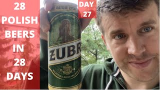 Day 27  28 POLISH BEERS in 28 days  Wroclaw  Poland  Zubr  Piwo [upl. by Peirce]