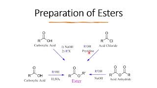 CHEMISTRY OF ESTERS [upl. by Edrahs]