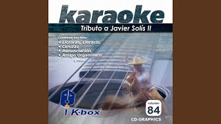 Cenizas Karaoke Version [upl. by Campney]