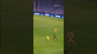 Alphonso Davies speed️ vs Barcelona 🤯⚡ Shorts [upl. by Hardi]