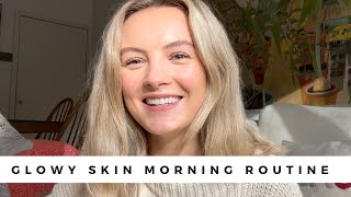 Glowy Winter Skin Morning Routine [upl. by Euqinitram579]