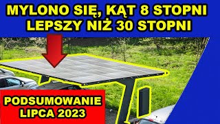 FOTOWOLTAIKA Podsumowanie LIPCA 2023 [upl. by Ebaj895]