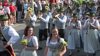 09Trachtenkapelle Thalheim b WelsBezirksmusikfest Gunskirchen 2023 [upl. by Atnomed]