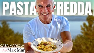 PASTA FREDDA ESTIVA ai sapori di PUGLIA  per il DOPO SPIAGGIA 🏖️  Ricetta di Chef Max Mariola [upl. by Ylnevaeh]