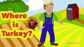 Preschool Thanksgiving Song  Where is Turkey  Littlestorybug [upl. by Nnairac]