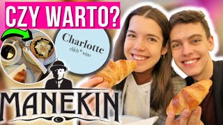 RESTAURACJE W WARSZAWIE KTÓRE WARTO ODWIEDZIĆ Charlotte i Manekin Warszawa [upl. by Adnorahc104]