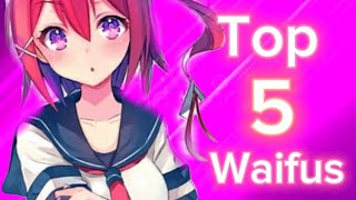 Top 5 Waifus Parody feat overtakeroneeggman [upl. by Veron324]