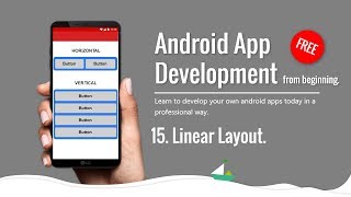 Android studio for beginners  Linear Layout  Hindi Tutorial 2019 [upl. by Siradal830]