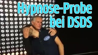 HypnoseProbe bei quotDeutschland sucht den Superstarquot [upl. by Eiramrebma344]