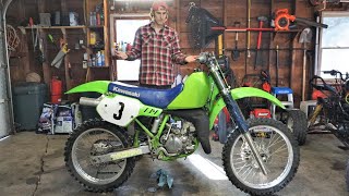 This Kawasaki Kx125 Dirt Bike Has Major Problems Part 2 [upl. by Aneerb]