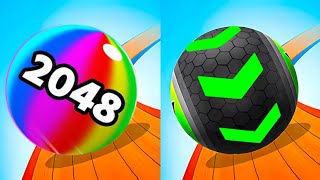 Ball Run 2048 infinity Vs Going Balls Speedrun  All Levels Android ios Gameplay Walkthrough Ep8 [upl. by Sone]