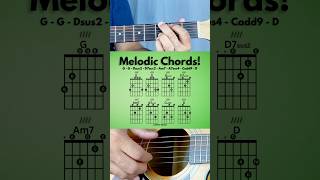 Must try simple and melodic chord progression in G Major Pick up your guitar and have some fun [upl. by Segal586]