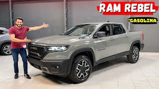 RAM RAMPAGE REBEL 2024 a versão mais barata GASOLINA [upl. by Orion]