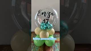 Balões Personalizados balloon baloespersonalizados balloon inspiração [upl. by Epul]