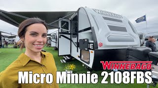 Winnebago Industries TowablesMicro Minnie2108FBS Dinette [upl. by Zaccaria]