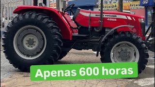 Trator Massey Ferguson 4265 com apenas 600 horas 3535215345 👉Whatsapp 📍Passos Minas Gerais [upl. by Eulalee]