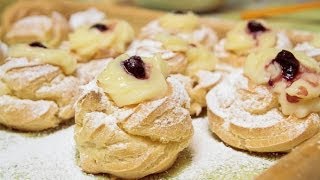 ZEPPOLE di SAN GIUSEPPE  RICETTA [upl. by Lilybel636]