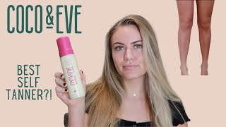 Coco amp Eve Self Tanner Review  Best Ive Ever Used [upl. by Nyrehtac963]