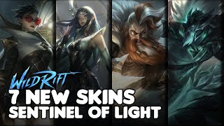 Sentinel Of Light Diana Irelia Olaf Riven Vayne  Ruined Pantheon  Ascended Prestige Pantheon [upl. by Akcebar]