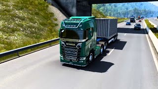 Francia  Scania S  Krone Trailer  De Metz a Estrasburgo  ETS2 [upl. by Marietta]