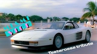 Ferrari Testarossa  Miami Vice Tribute [upl. by Macri358]