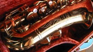 1952 Buescher Aristocrat III Series Alto Saxophone [upl. by Barmen40]