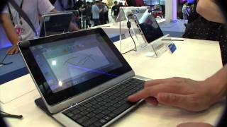 Fujitsu Lifebook TH40D Tablet Hybrid Hands On [upl. by Zitvaa]