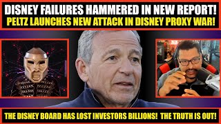 Disney SLAMMED For Fiscal FAILURES by Nelson Peltz in SAVAGE ATTACK  The Disney Proxy War RAGES ON [upl. by Rawley]