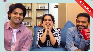 Meenakshi Sundareshwar Success  Sanya Malhotra Abhimanyu Dasani And Vivek Soni Exclusive Interview [upl. by Trinette962]