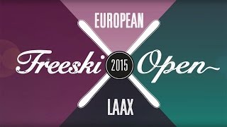 European Freeski Open LAAX Event Clip 2015 [upl. by Nathanoj]