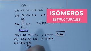 ISÓMEROS ESTRUCTURALES [upl. by Frear274]