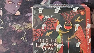 Innistrad Crimson Vow Collector Booster Box Opening  🧛💸 [upl. by Atinreb]