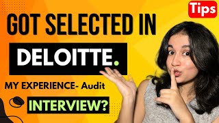 🔥I Cracked Deloitte  Interview Questions amp Answers IT non IT  Audit Assurance [upl. by Ahseral418]