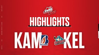 Kamloops Blazers at Kelowna Rockets 1229  WHL Highlights 202324 [upl. by Llig967]