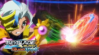 Ruin Break Impact Pax vs Aiger  Episode 24  BEYBLADE BURST QuadStrike HD [upl. by Rodolph873]