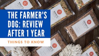 The Farmers Dog Things to Know amp Review After One Year  Fresh Dog Food [upl. by Melina]