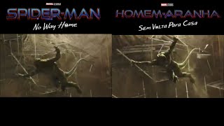 Lizard getting Kicked Global vs Brasil Trailer  SpiderMan No Way Home Official Trailer [upl. by Rheinlander201]