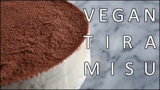 vegan tiramisu cakestyle  dairyfree  eggfree [upl. by Radnaxela274]