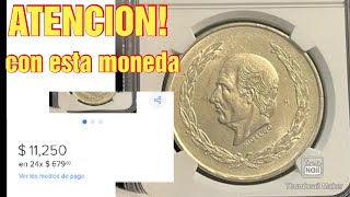 Valiosas MONEDA DE HIDALGO [upl. by Onahpets945]