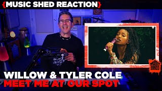 Music Teacher REACTS  Willow The Anxiety amp Tyler Cole quotMeet Me At Our Spotquot  MUSIC SHED EP187 [upl. by Inhsor]