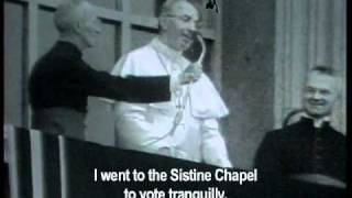 32 years ago first words of Pope John Paul I [upl. by Inimod]