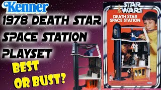 KENNER STAR WARS 1978 DEATH STAR SPACE STATION Is it the best playset in the line FULL REVIEW [upl. by Grof]