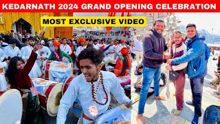 Grand Celebration Kedarnath Dham Opening 2024 Live  Kedarnath Yatra 2024 [upl. by Eimas]