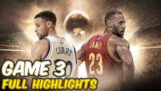 Game 3  Cleveland Cavaliers vs Golden State Warriors Full Game Highlights 2017 NBA Finals [upl. by Yartnoed637]