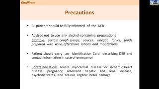 Prescribing Anticraving agents I  Disulfiram Acamprosate and Naltrexone by Dr Pawan Khadse [upl. by Uot]