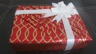 Part 1 Pleated wrapping  How to wrap your gifts in an elegant way Updated video in description box [upl. by O'Grady]